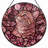 7.8"H Cat Leaves Stained Glass Window Panel-1294477029