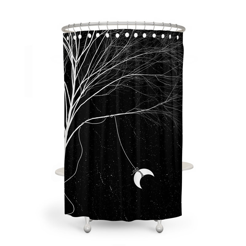 Rideau de douche simple, 72 po x 70 po