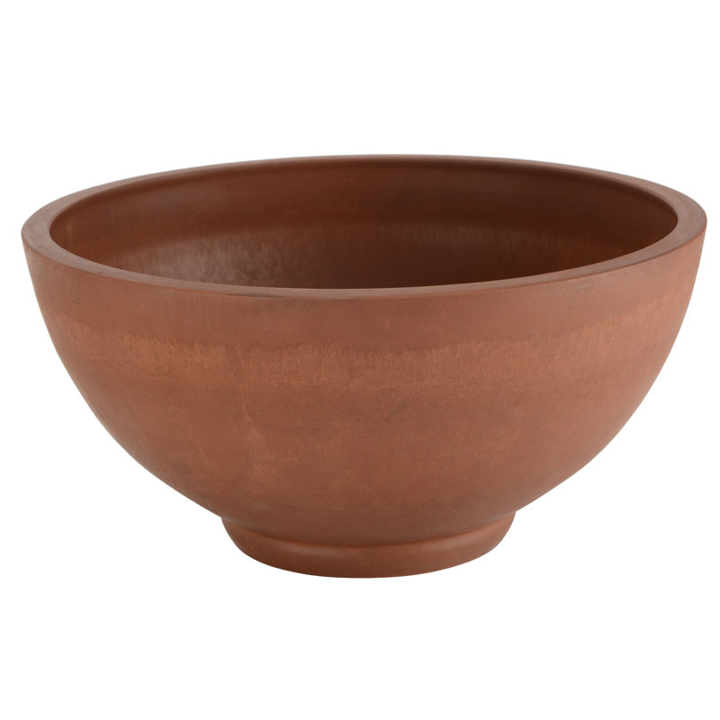 Pot à fleurs Myrie, Terra Cotta, H 8 po x l 16 po x P 16 po