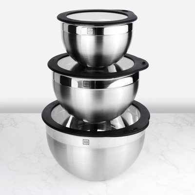 Stainless Steel Nested Mixing Bowl Set