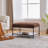 Upholstered Storage Bench With Removable Shelf-371680547