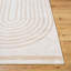 Machine Washable Shaggy Boho Beige Area Rug-1817589457