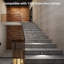5CCT 120V lumières d'escalier intérieur / extérieur, 150LM 5% - 100% lumières d'escalier en aluminium à intensité variable-106214139