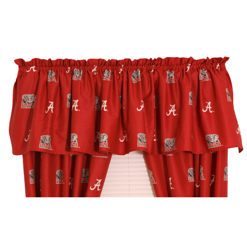 NCAA Tailored Window Valance
