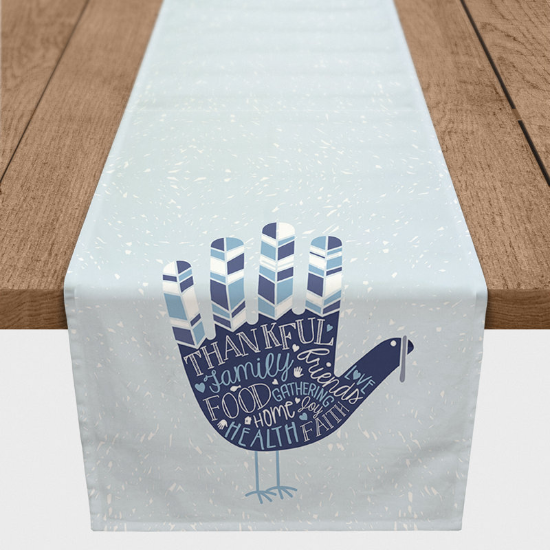 Spin Thanksgiving Table Runner, 90" L x 16" W