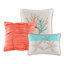 Édredon 7 pièces - plage, corail, coton corail-124915196