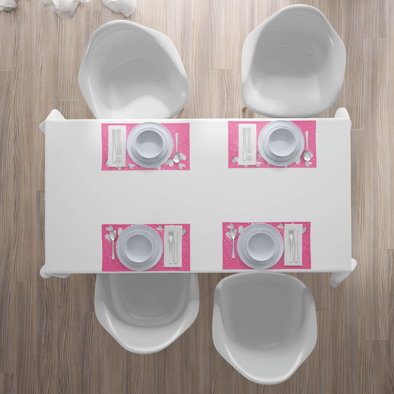 Polyester Abstract Rectangle Placemat