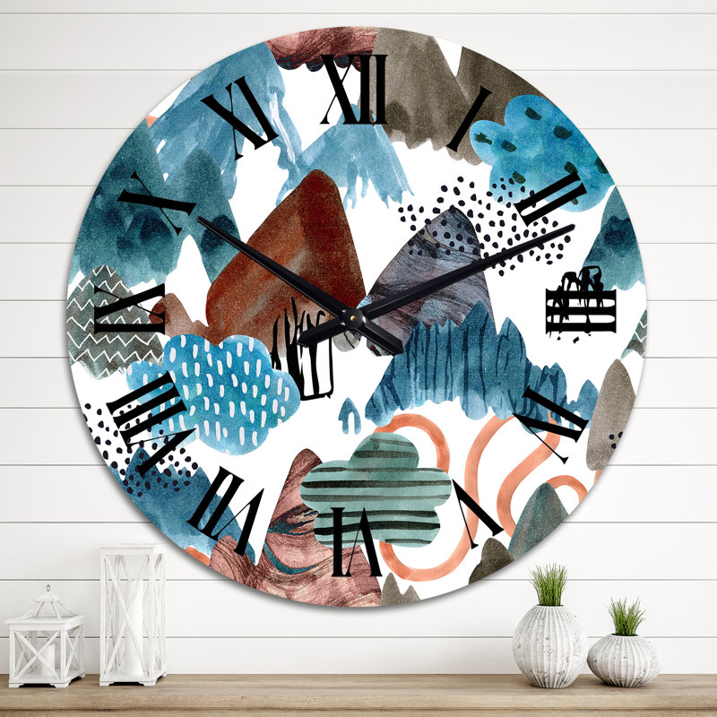 Horloge murale surdimensionnée, Surdimensionné
