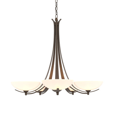 Aegis 5 - Light Shaded Classic/Traditional Chandelier