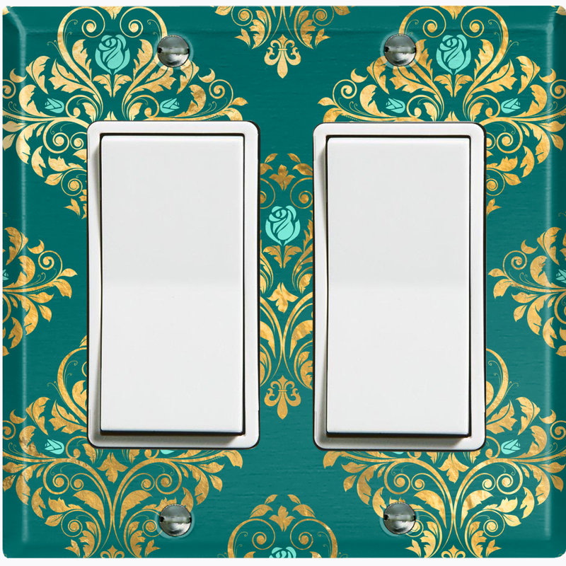 2 - Gang Toggle Light Switch Standard Wall Plate