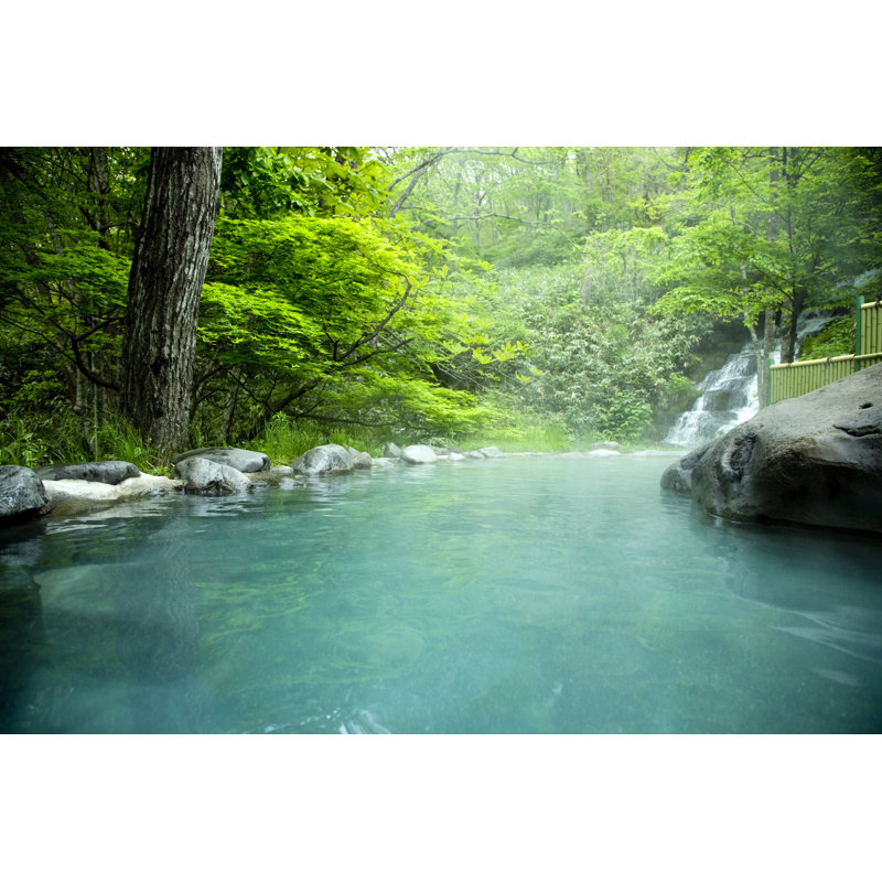 Fresh Bath - Wrapped Canvas Print, 20cm H x 30cm W