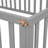 Wren Wood Daybed Frame With Fence, Rustic Style, Solid Pine-499906373-499906375
