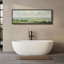 Grande impression sur toile encadrée, impression de paysage de prairie rétro pour décor de ferme moderne-119328865-119328867