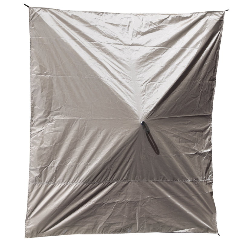 Panneaux de vent de tente de pavillon portatif Mcombo Pop-Up, P1024, Marron