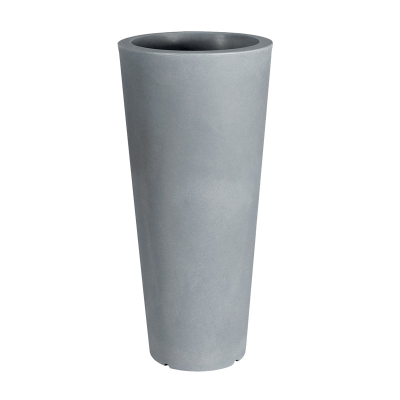 Pot à fleurs 15,5 po Hydra, Gris