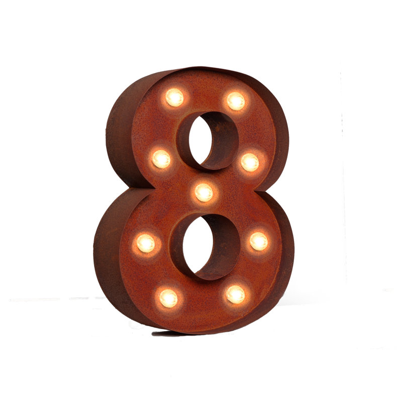 Enseigne lumineuse DEL Numéro 12 "