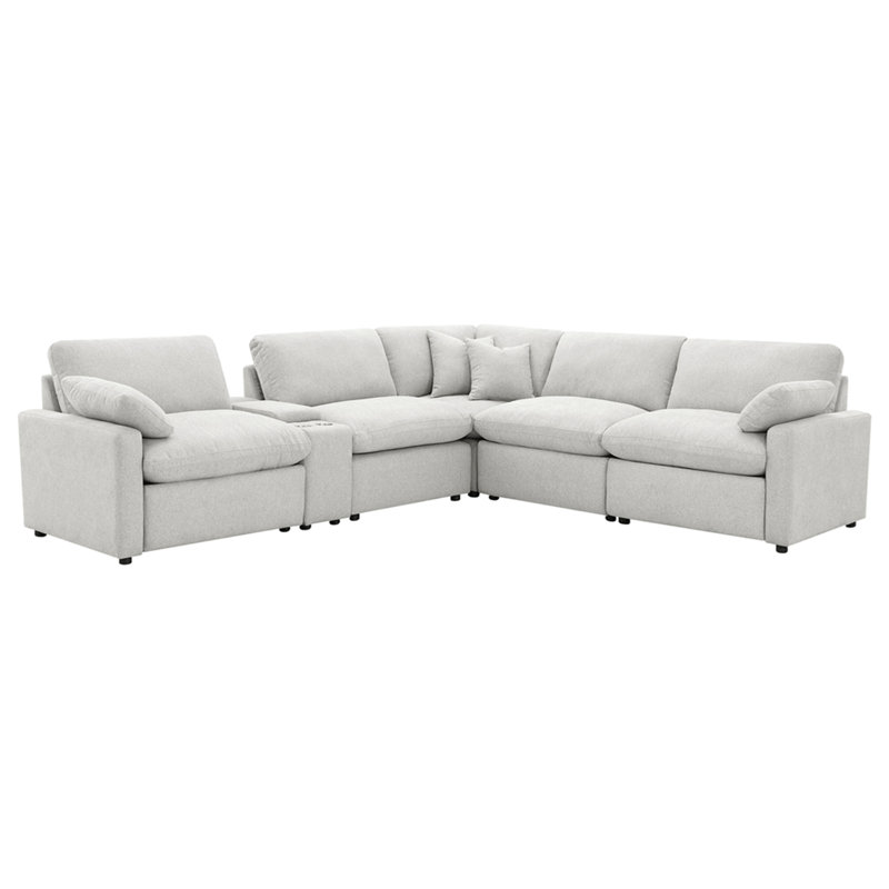 6-piece Modular Power Reclining Sectional Sofa