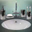 Ensemble d'accessoires de salle de bain 4 pièces Melson