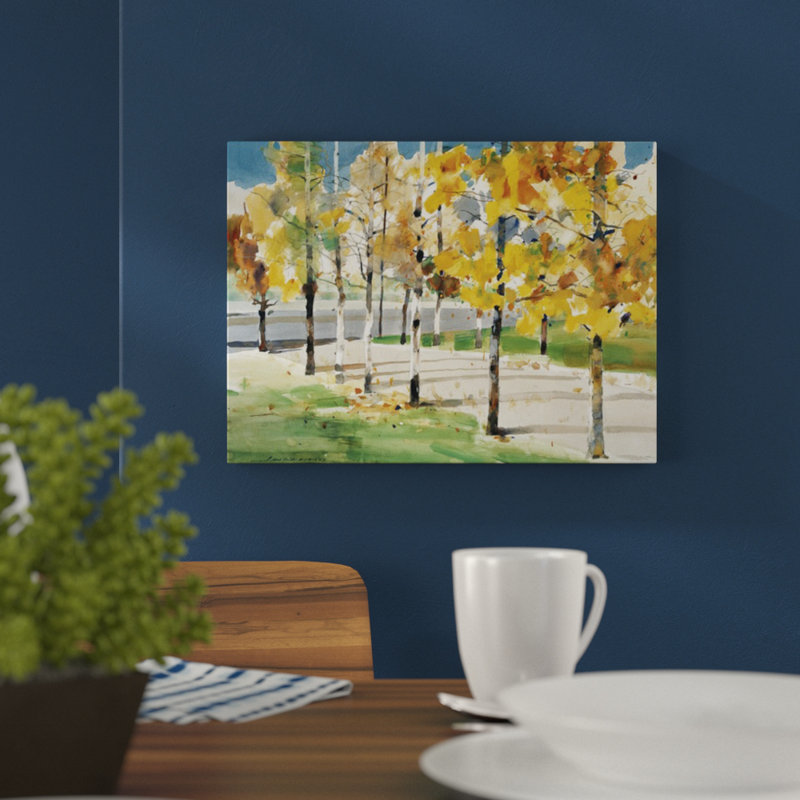 Law Wai Hin - No Frame Painting, 30cm H x 40cm W, Yellow