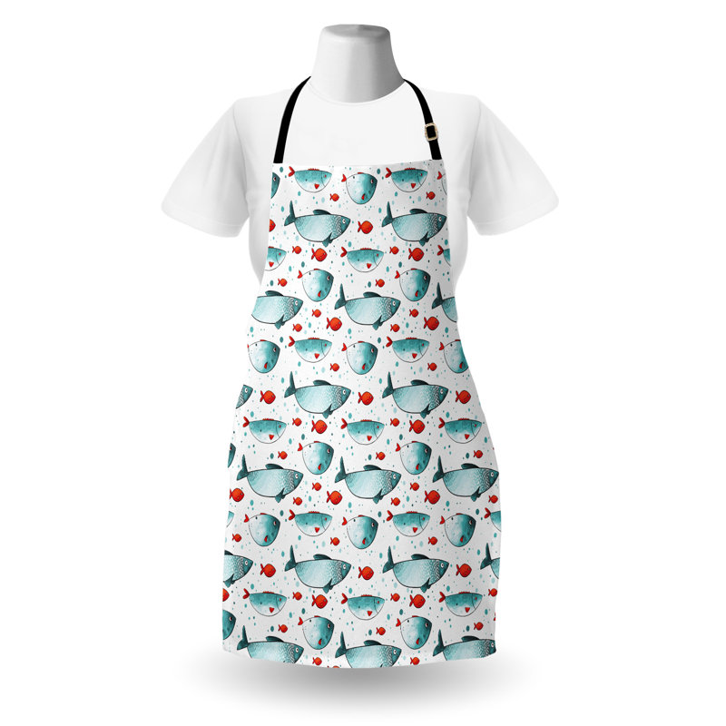 No Pattern Bib Apron