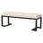Adileni Boucle Upholstered Tufted Accent Bench Vanilla-1846687440