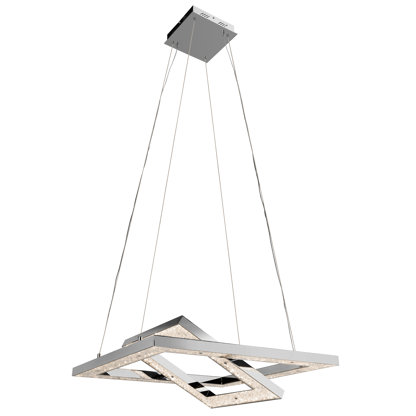 Crushed Ice™ 2 - Light LED Chandelier