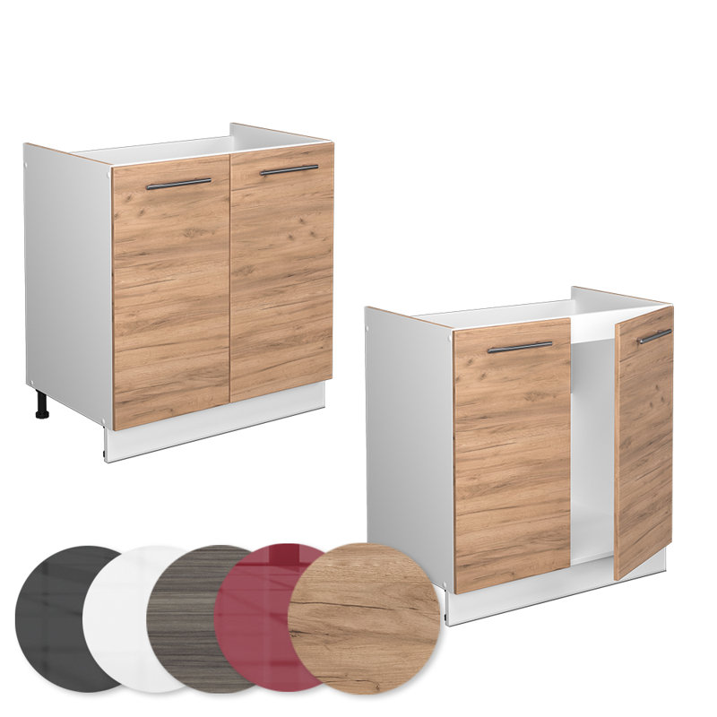 Fame 217 + front GKO_80 x 82 x 51.6, Brown/White
