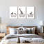 Baignoire, animaux, pingouin, girafe, kangourou, reproduction sur toile-237433954