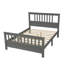 Lit plateforme en bois avec tête de lit et pied de lit Oberlander-2110262692-2110262693-2067774103