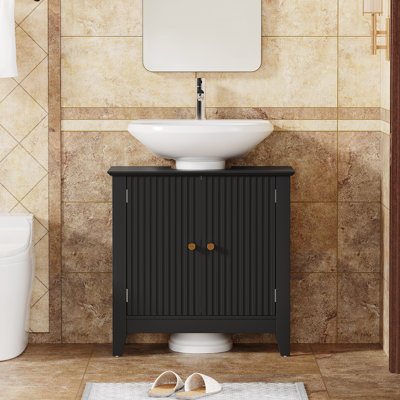 Modern Bathroom Sink Cabinet With Removable Shelf