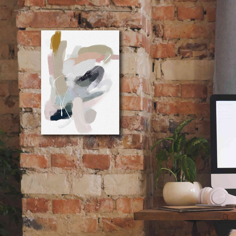 "Intuitive 3" par Christov Art, H 16 po x l 12 po x P 0,75 po