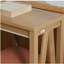 Console, table d'entrée de ferme avec tablette à lattes de rangement, canapé rustique avec anti-basculement pour le salon, couloir-2126556452