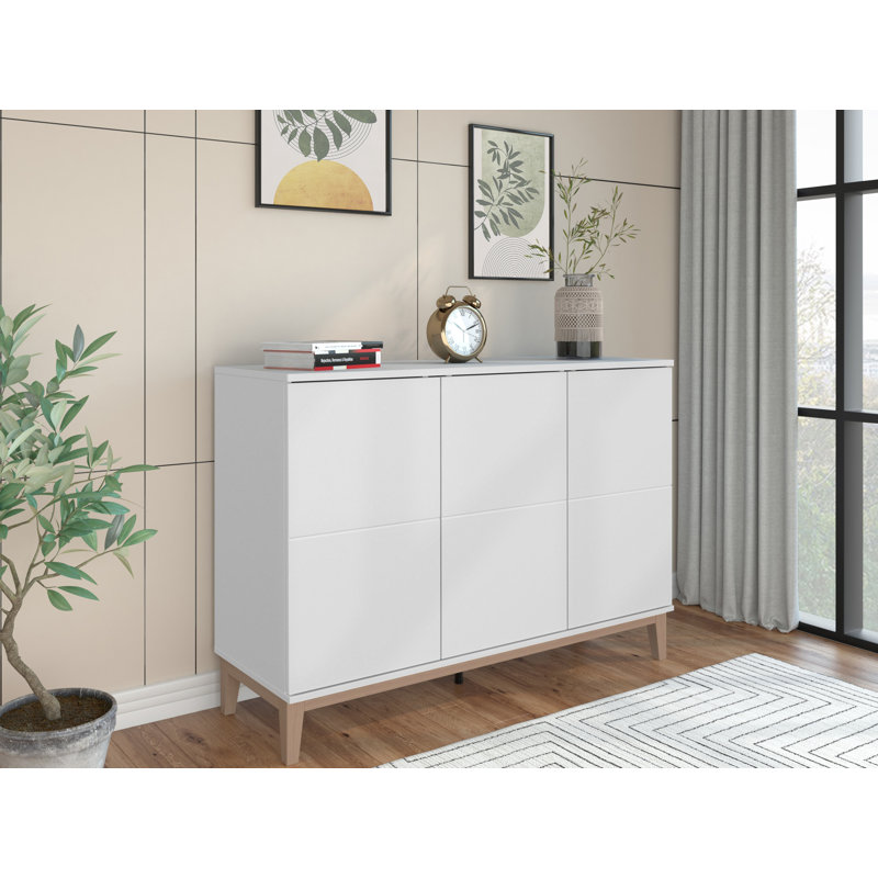 Satinder 120cm Sideboard, White