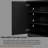 60" Sideboard – Silver Handles, Adjustable Shelves, Dining/Kitchen Storage-1017244112