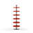 6-Tier Metal Vertical Shoe Display