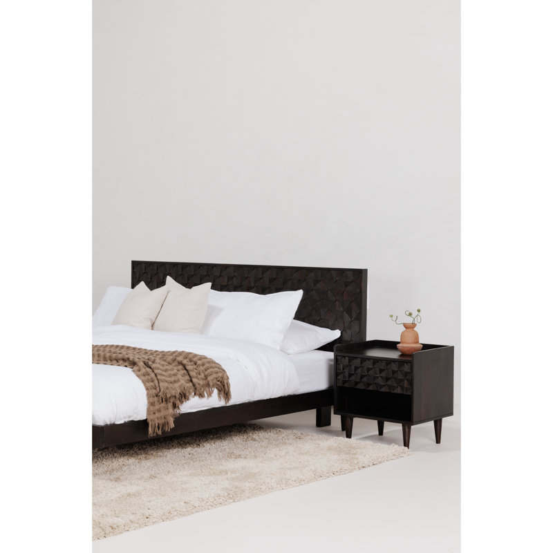 Pablo Bed, Queen, Black