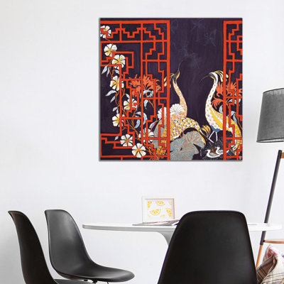 The Lattice Screen by Berit Bredahl Nielsen - Wrapped Canvas Print
