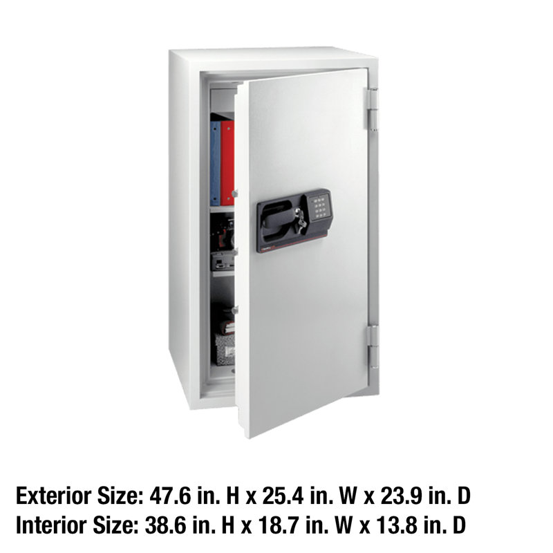 Coffre-fort de sécurité-incendie avec serrure numérique SentrySafe 5,78 pieds cubes, H 47,6 po x l 25,4 po x P 23,9 po
