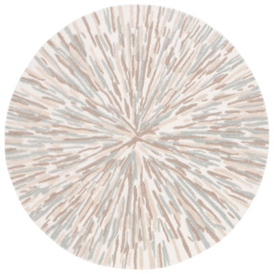 Desin Hand Tufted Wool Pile Abstract Rug