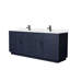 Beckett TK 84'' W Double Vanity-2080885333-2080885335-2080885331