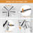 Cordless Rechargeable Battery Operated Swing Armed Wall Sconce With Remote Control Set Of 2 Chrome-368383176