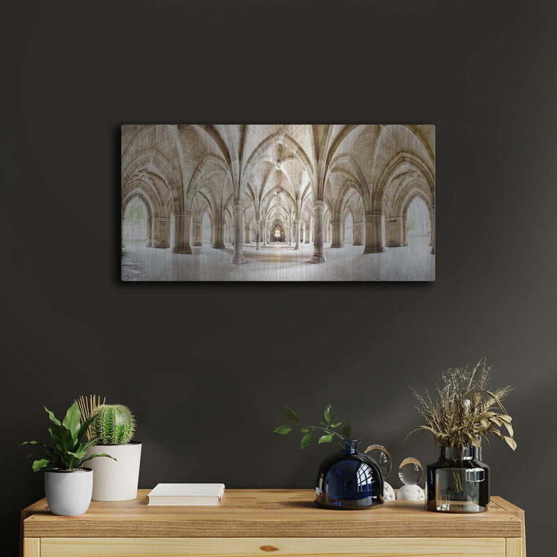 «Glasgow Cloister» par Luxe Metal Portfolio, H 12 po x l 24 po