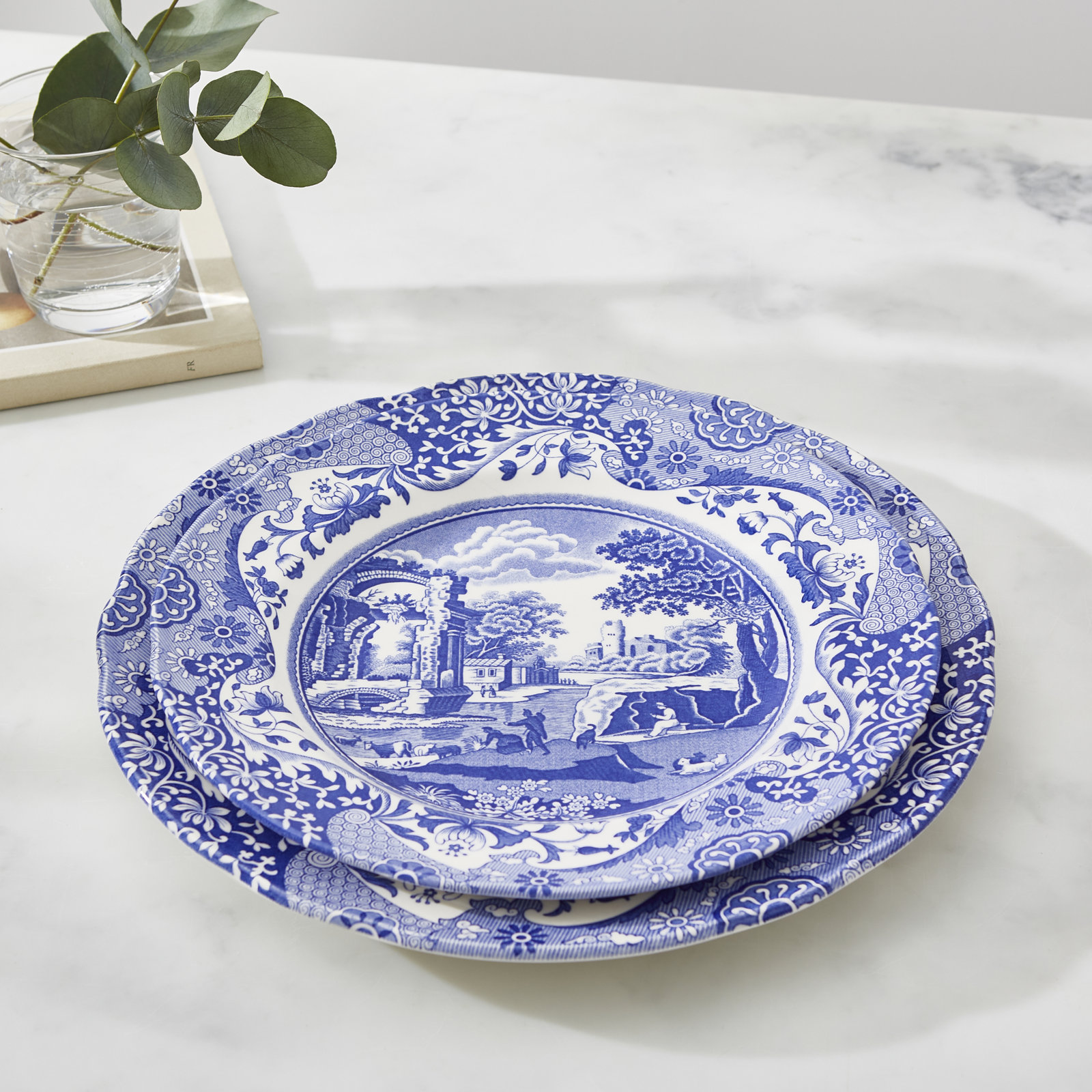 Spode Blue Italian 9" Salad Plate