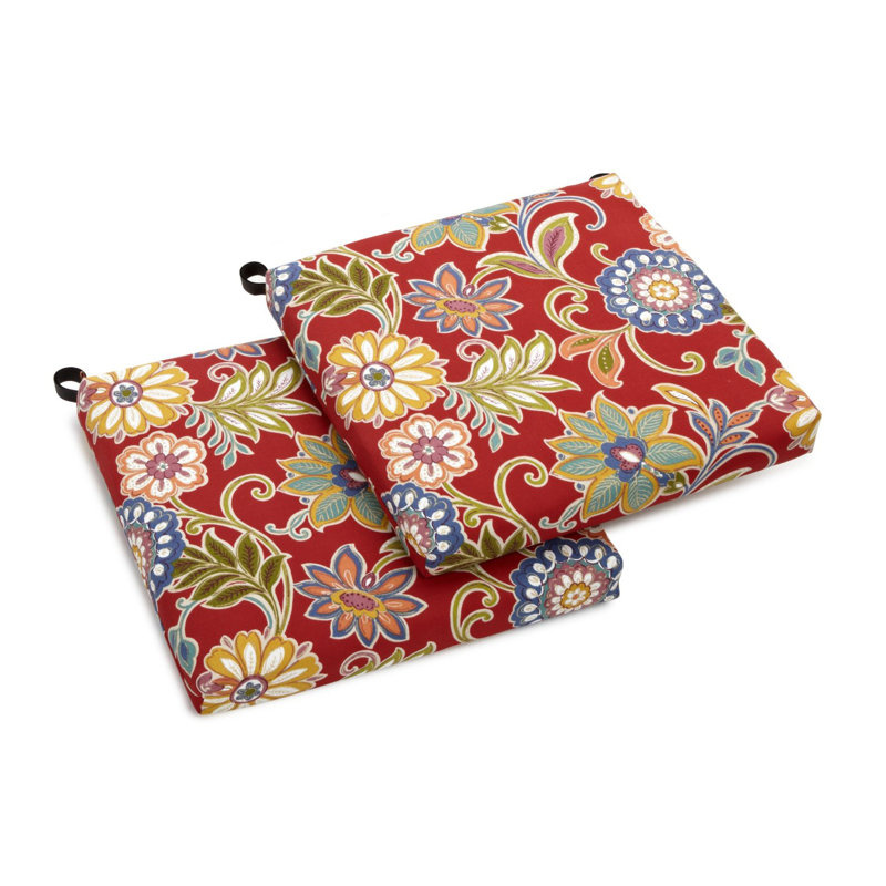 Coussin de chaise adirondack d’extérieur d’alenia, H 3,5 po x l 20 po x P 17 po, Pompéi Alenia