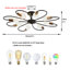 Azeriah 8-Light 84cm Semi Flush Mount-614643818
