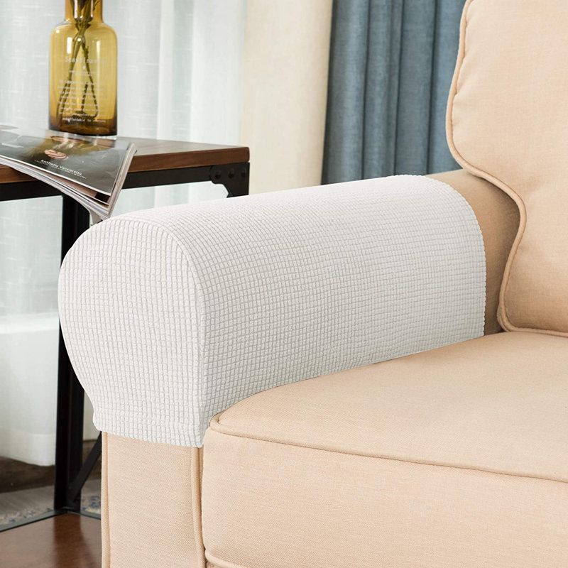 Box Cushion Slipcover, Ivory