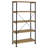 Analiese 63-Inch 4-Shelf Bookshelf Mango