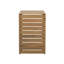 C-Shape End Table  Brown