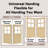 Qucik Assemble Jamb, Not Prehung, Unfinished Dutch Door, 6 Panel Split Single Door Slab With Latch and hardware kit-109024335