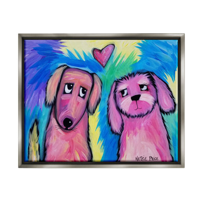 «Abstract Dog Friends» par Nettie Price